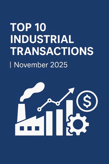 Top 10 Industrial Transactions