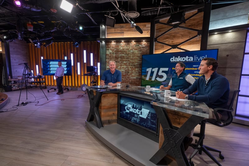 people at anchor desk