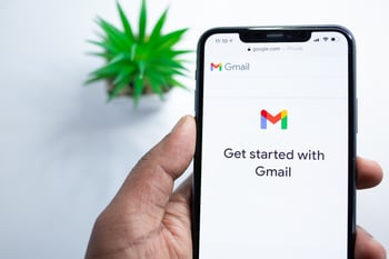 gmail on iphone