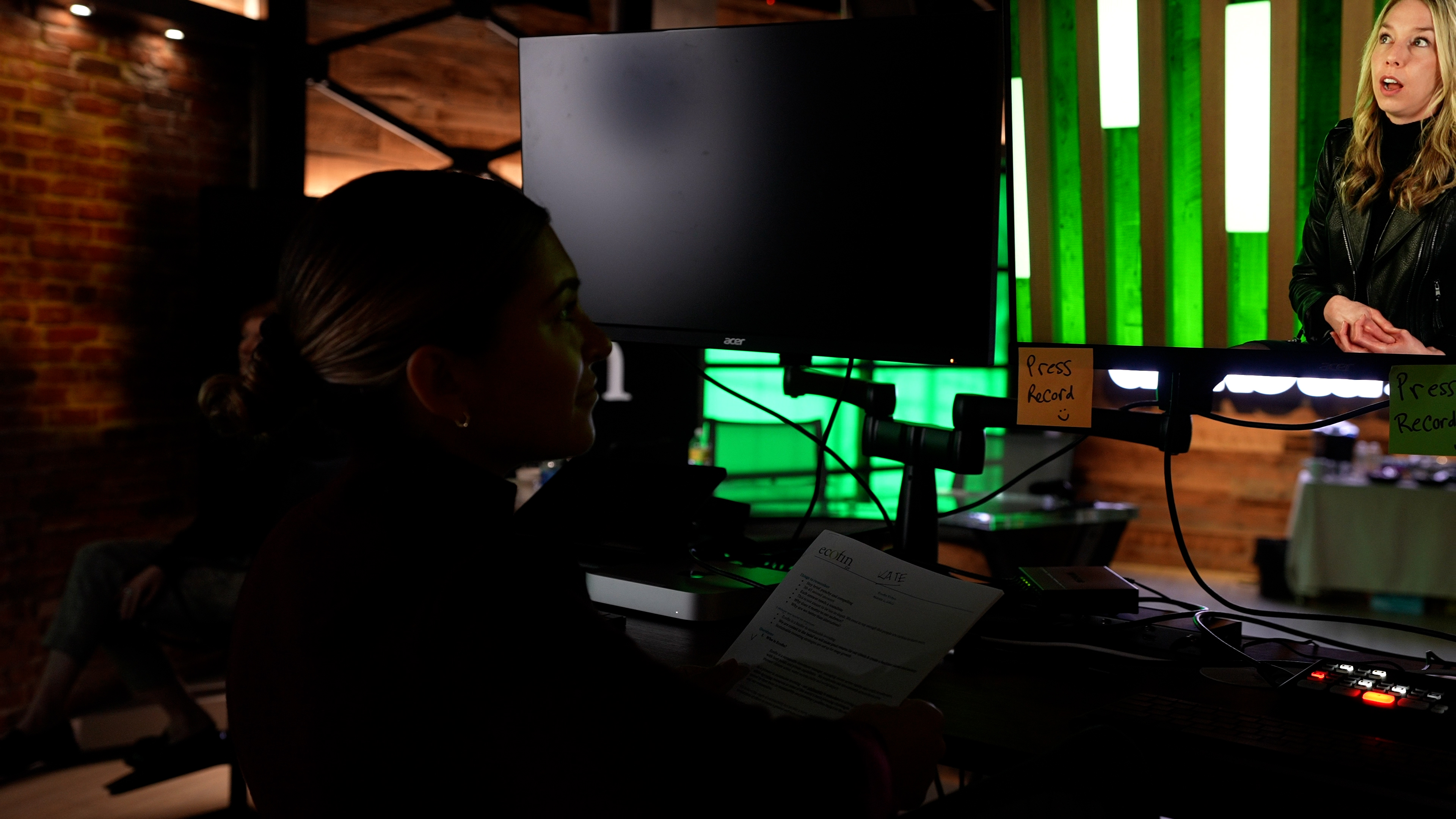 Production control room