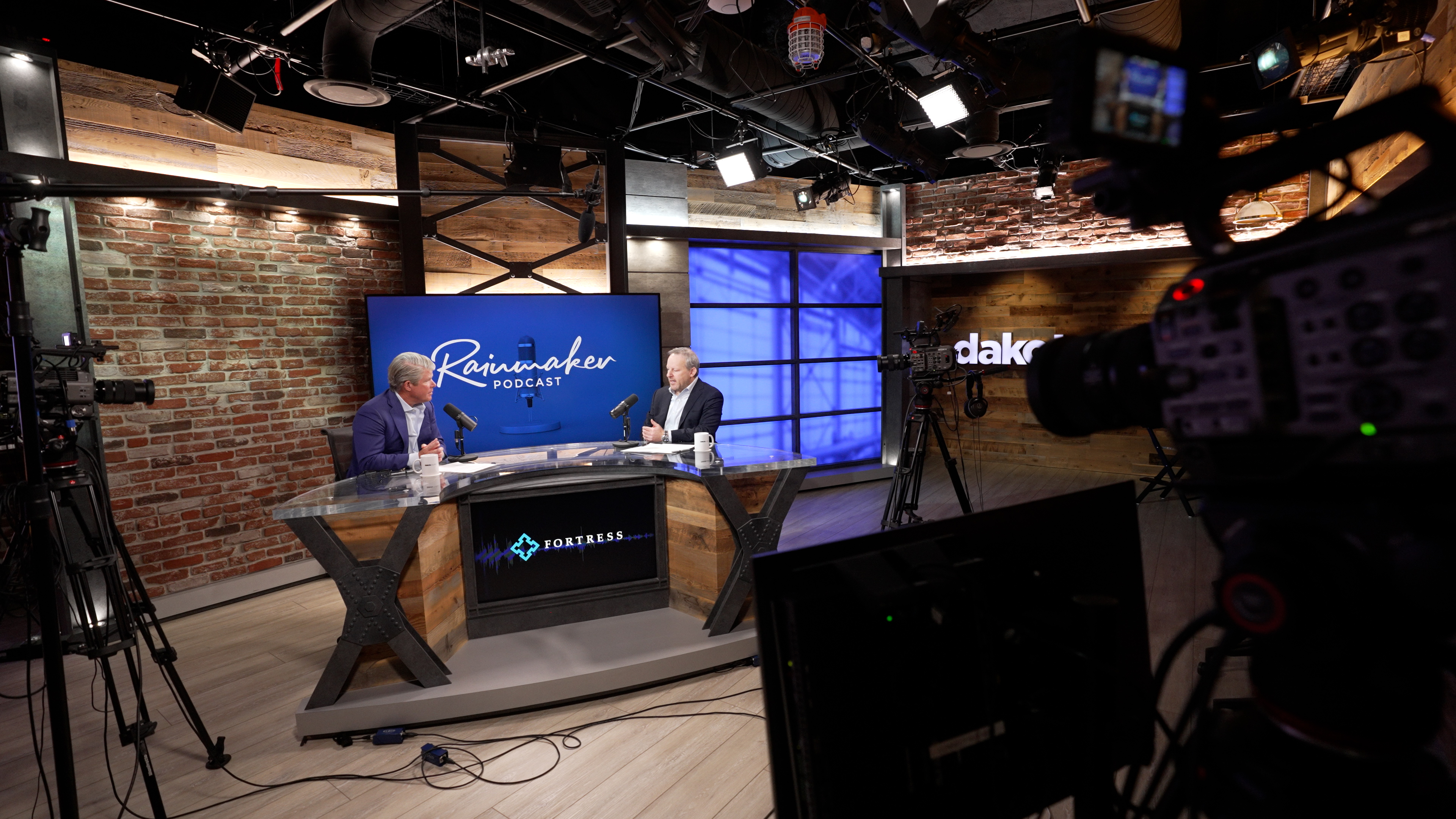 Rainmaker Podcast recording