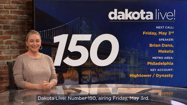 Dakota Live! 150 Registration - Captioned-low